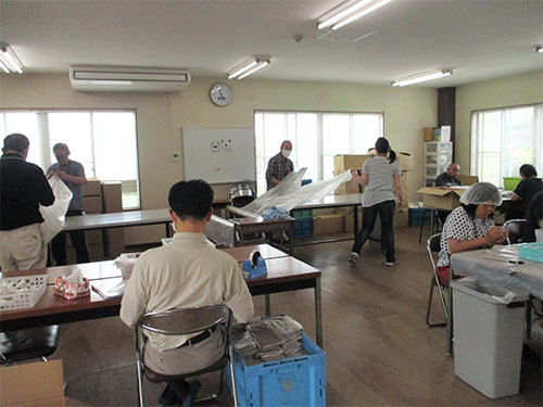 下請け作業(もくせい会浜松事業所)